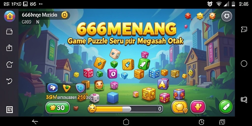 Screenshot utama menampilkan gameplay seru 666MENANG.