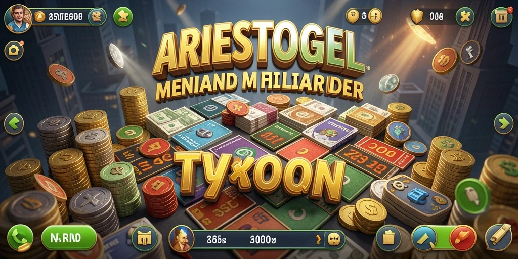 Tampilan gameplay ARIESTOGEL yang menantang dan interaktif.