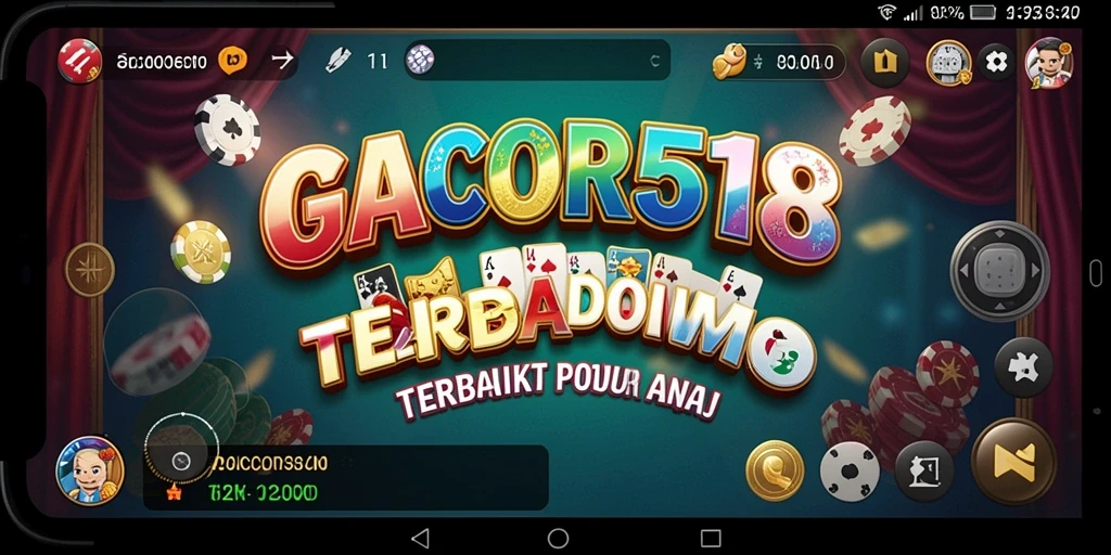 Screenshot GACOR518 menampilkan gameplay seru dalam permainan Domino.