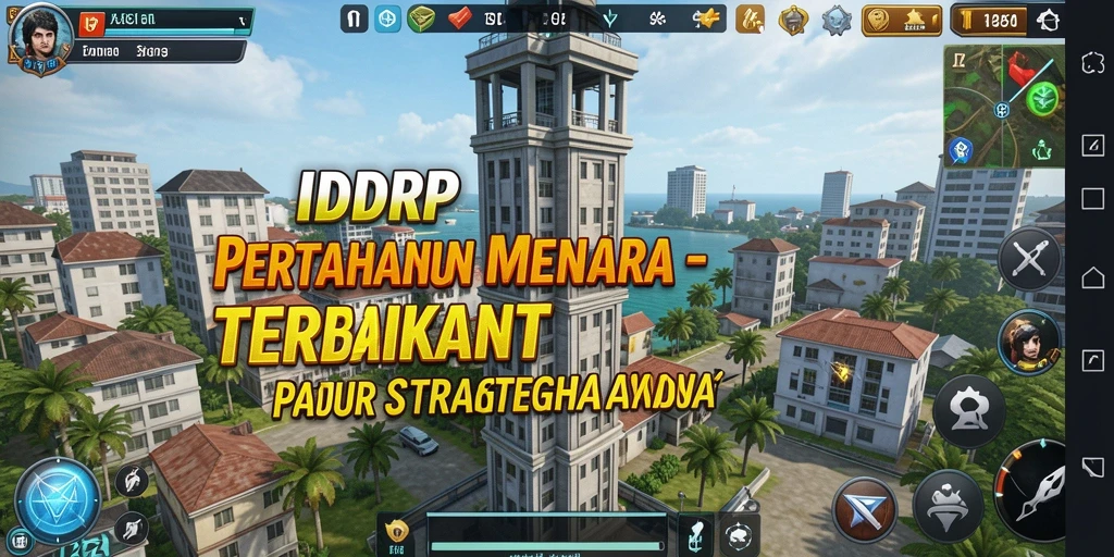 Tampilkan aksi seru pertahanan menara dalam IDRRP.