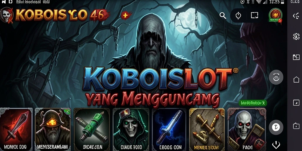 Gameplay menyeramkan di KOBOISLOT memacu adrenalin.