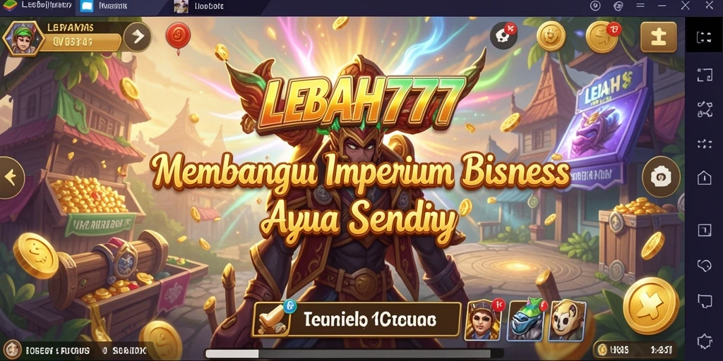 Tampilan gameplay LEBAH777 memperlihatkan suasana bersaing dalam dunia bisnis.