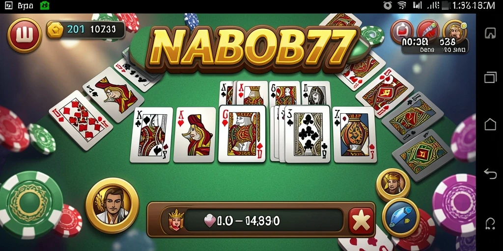Screenshot gameplay NABOB77 menunjukkan aksi seru bermain Domino.