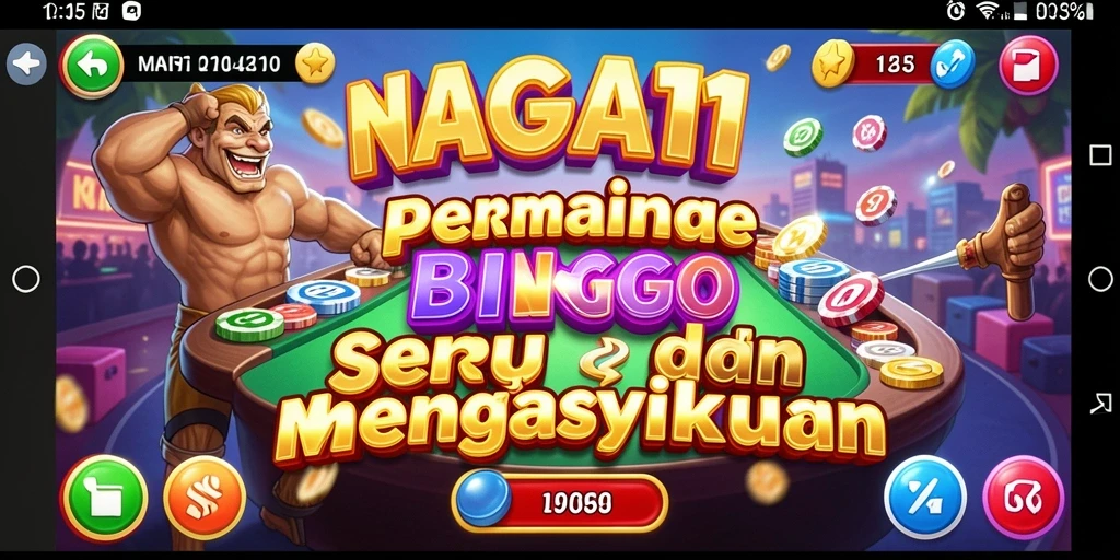 Tangkapan layar gameplay NAGA11 yang seru dalam permainan Bingo.