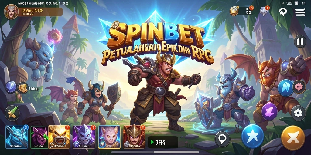 Tampilan menarik dari pertempuran di SPINBET dengan karakter yang dinamis.