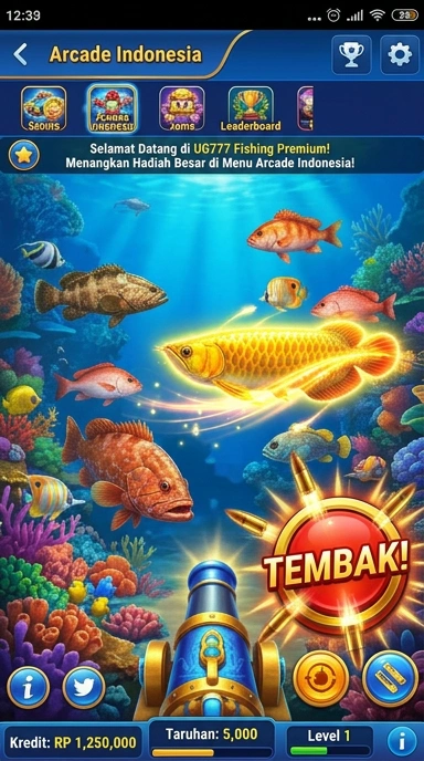 Screenshot katalog aplikasi terbaru di ug777 yang menampilkan berbagai kategori.